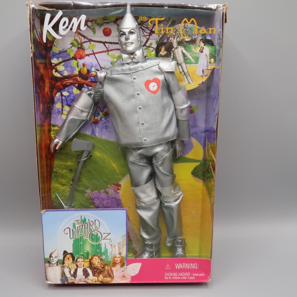 Barbie Ken Doll as Tin Man The Wizard of Oz 1999 Mattel vintage 1999